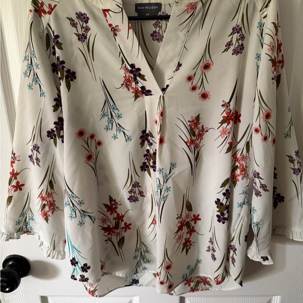 Van Heusen Multicolor Floral Women's Blouse